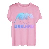 Oakland California Bear Grizzly Pride im Freien, Vintage-Stil T-Shirt