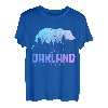 Oakland California Bear Grizzly Pride im Freien, Vintage-Stil T-Shirt