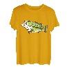 Largemouth Barsch Zeichnung Angeln Illustration Fisch Grafik T-Shirt