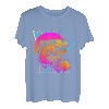 Forellenfisch im Retro-Stil, 80er-Jahre-Stil, Vintage-Lachs-Angeln T-Shirt