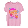 Forellenfisch im Retro-Stil, 80er-Jahre-Stil, Vintage-Lachs-Angeln T-Shirt
