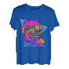 Forellenfisch im Retro-Stil, 80er-Jahre-Stil, Vintage-Lachs-Angeln T-Shirt
