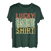Lucky Fishing T-Shirt Vintage Shirt für Angler Angler T-Shirt