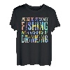 Wochenendvorhersage, Angeln mit einer Chance, lustig zu trinken T-Shirt