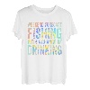 Wochenendvorhersage, Angeln mit einer Chance, lustig zu trinken T-Shirt