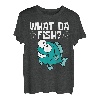 Lustiges What the Fish Angeln Fischen Hochseefischen Angler T-Shirt