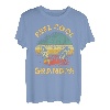 Herren Vintage Rolle Cool Grandpa Angeln Vatertag T-Shirt