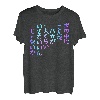 [Wenn Sie einen dummen auf der Welt haben möchten] Lustiges Schriftzug-T-Shirt, Herren, lustige holografische Farbe T-Shirt