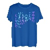[Wenn Sie einen dummen auf der Welt haben möchten] Lustiges Schriftzug-T-Shirt, Herren, lustige holografische Farbe T-Shirt