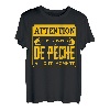 Achtung, ich kann jederzeit über Angeln sprechen, Angler T-Shirt