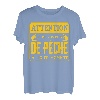 Achtung, ich kann jederzeit über Angeln sprechen, Angler T-Shirt