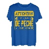 Achtung, ich kann jederzeit über Angeln sprechen, Angler T-Shirt
