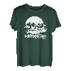Pontoon Hair Don't Care Funny Bootfahren Captain Lake Mode Tops T-Shirt