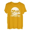 Pontoon Hair Don't Care Funny Bootfahren Captain Lake Mode Tops T-Shirt