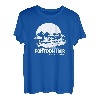 Pontoon Hair Don't Care Funny Bootfahren Captain Lake Mode Tops T-Shirt