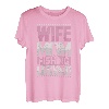 Angelrute Ehefrau Mom Angeln Legende Angeln Damen T-Shirt