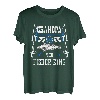 Grandpa The Fish King, Fish And Rod, Fishing Dad Geschenk T-Shirt