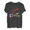 Norway 2022 Fjord Angeln Skandinavien Motive T-Shirt