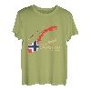 Norway 2022 Fjord Angeln Skandinavien Motive T-Shirt