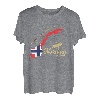 Norway 2022 Fjord Angeln Skandinavien Motive T-Shirt