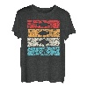 Angelrute Fischerboot Vintage Retro Hecht Wels T-Shirt