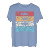 Angelrute Fischerboot Vintage Retro Hecht Wels T-Shirt