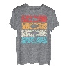 Angelrute Fischerboot Vintage Retro Hecht Wels T-Shirt