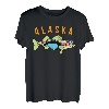 Einzigartiges Alaska Walleye Angelgeschenk Cool Fish Geschenk Fischer T-Shirt