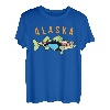 Einzigartiges Alaska Walleye Angelgeschenk Cool Fish Geschenk Fischer T-Shirt