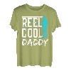 Reel Cool Daddy Anglermann Fish Hobby Fisher Dad T-Shirt