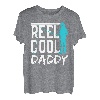 Reel Cool Daddy Anglermann Fish Hobby Fisher Dad T-Shirt