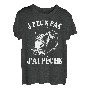 Ich kann nicht ich angeln Lustige Angler T-Shirt