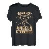 Herren Angeln Fischen Angelrute Fischfang Angler T-Shirt
