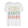 Kings Are Named Gerard Shirt Lustiger Personalisierter Name T-Shirt