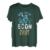 Gone Fishin' Sei bald zurück, um Huntin' Fishing Hunter zu gehen T-Shirt