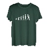 Evolution Angler Mann Humor Angeln Lustige Geschenkidee T-Shirt