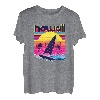 Hawaii Retro 80er Jahre Stil Souvenir Strand T-Shirt