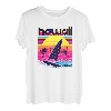 Hawaii Retro 80er Jahre Stil Souvenir Strand T-Shirt