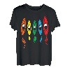 Bunte Kajaks, Kajak, Kajak, Kajak, Kajak, Kajak, Kajak, T-Shirt