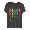 Bunte Kajaks, Kajak, Kajak, Kajak, Kajak, Kajak, Kajak, T-Shirt