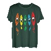 Bunte Kajaks, Kajak, Kajak, Kajak, Kajak, Kajak, Kajak, T-Shirt
