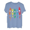 Bunte Kajaks, Kajak, Kajak, Kajak, Kajak, Kajak, Kajak, T-Shirt