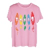 Bunte Kajaks, Kajak, Kajak, Kajak, Kajak, Kajak, Kajak, T-Shirt
