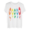 Bunte Kajaks, Kajak, Kajak, Kajak, Kajak, Kajak, Kajak, T-Shirt