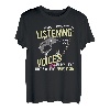 Voices In My Head Here Fischerei, lustiges Angeln, weißer Stör T-Shirt