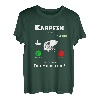 Karpfen ruft an lustiges Angeln mit der Rute Sprüche T-Shirt