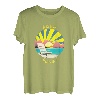 Kona Retro Sonnenuntergang & Strandurlaub T-Shirt