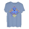 Octopus Artwork Meerestiere Kawaii Fisch T-Shirt