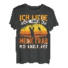 Herren Ich Liebe es wenn meine Frau mich Angeln lässt Angler T-Shirt