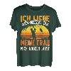 Herren Ich Liebe es wenn meine Frau mich Angeln lässt Angler T-Shirt